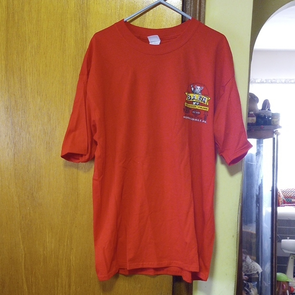 Honesdale, PA Harley-Davidson Red Shirt, Motorcycle Day at the Fair, Heavyweight